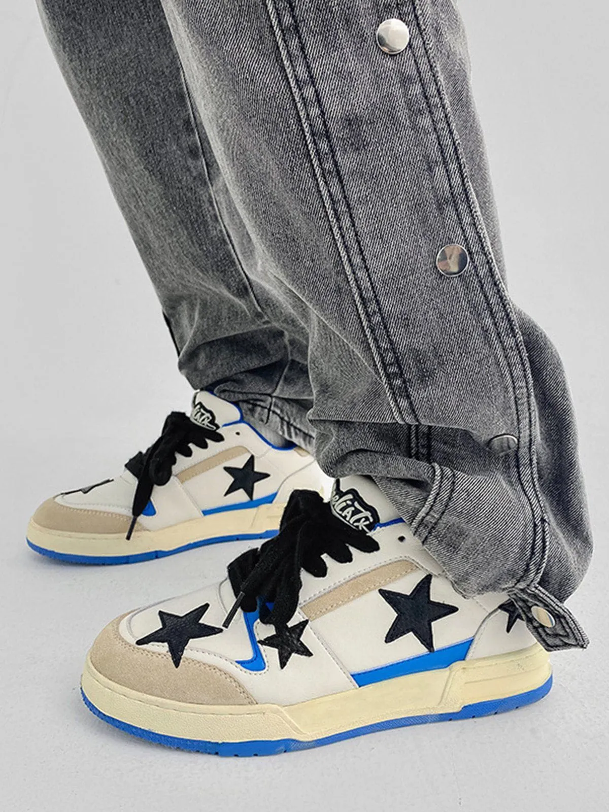 Kicksteria - Star Color Blocking Skate Shoes