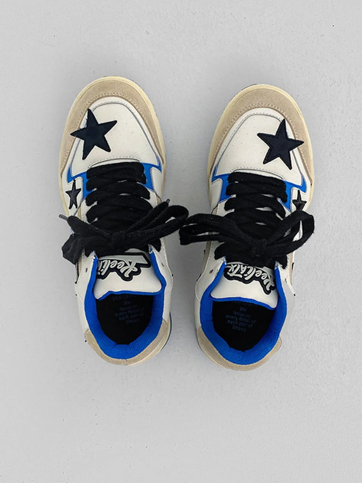 Kicksteria - Star Color Blocking Skate Shoes