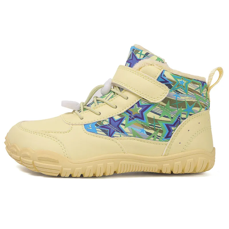 Kids Winter Snow Boots Boys Girls Outdoor Ankle Walking Boots