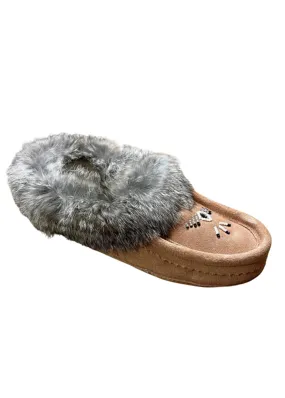Ladies Moccasins - Cappuccino
