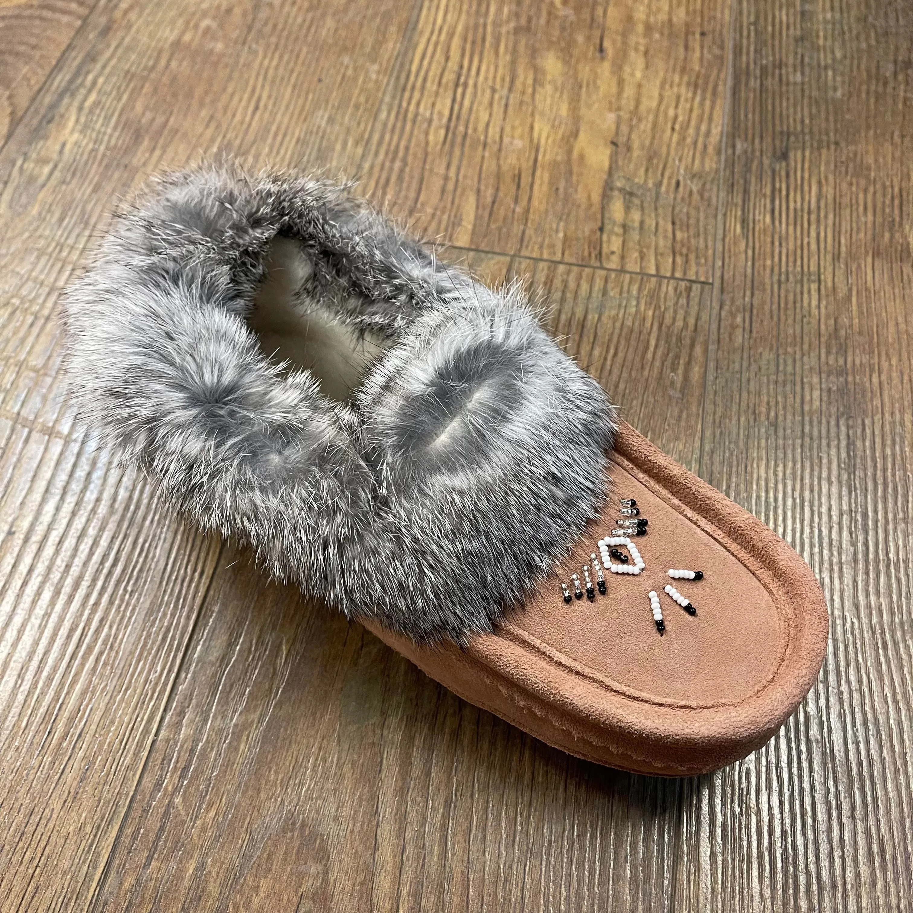 Ladies Moccasins - Cappuccino