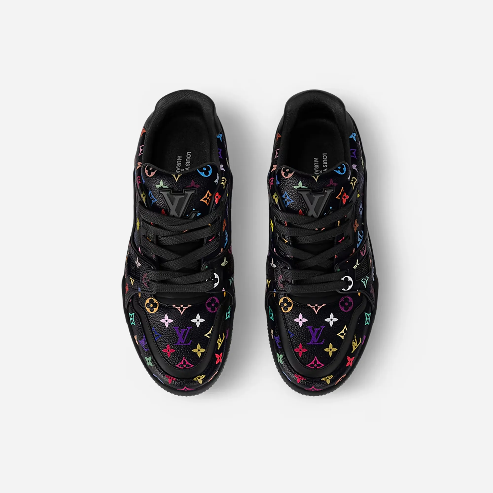 Louis Vuitton LV Trainer Takashi Murakami Black