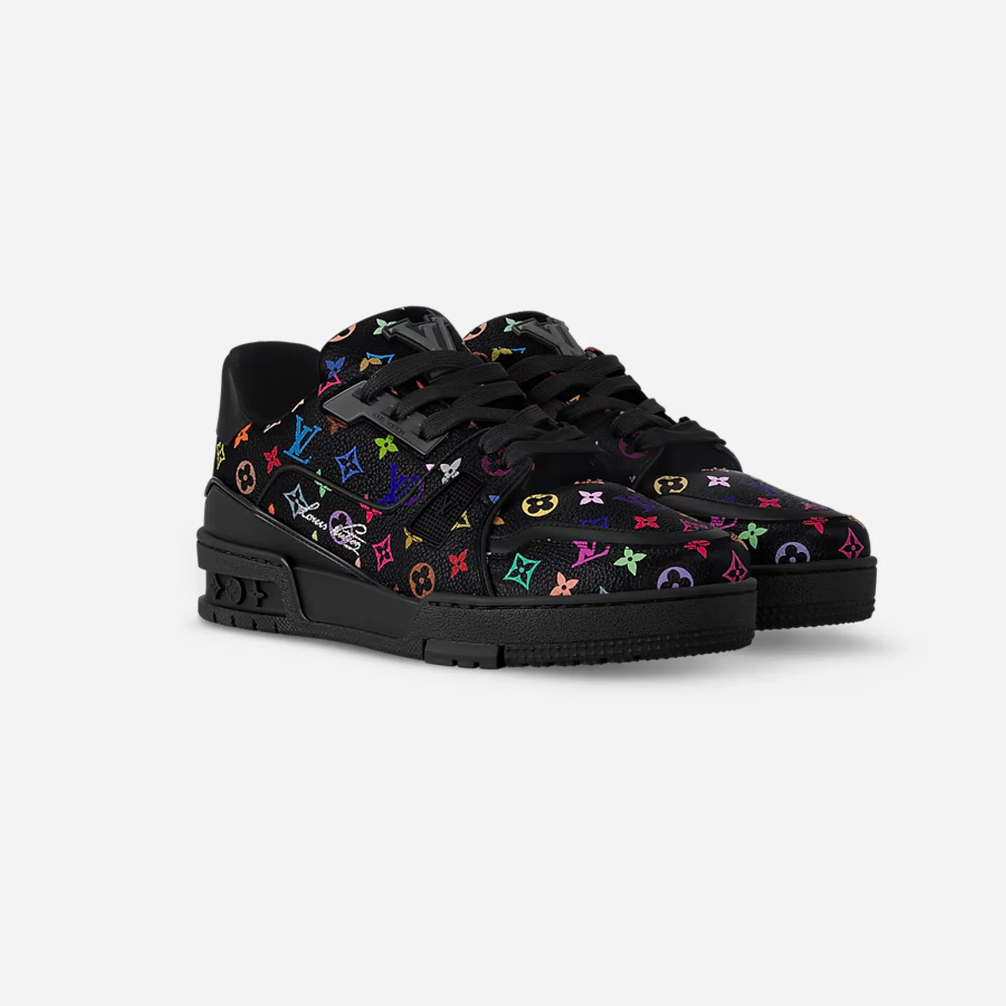 Louis Vuitton LV Trainer Takashi Murakami Black