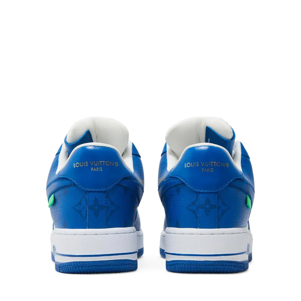 Louis Vuitton Nike Air Force 1 Low By Virgil Abloh White Royal Blue