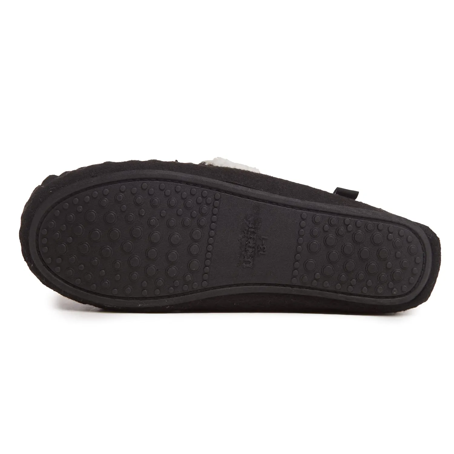 Lucky Brand Boy's Faux Wool Cozy Lined Moccasin Slippers