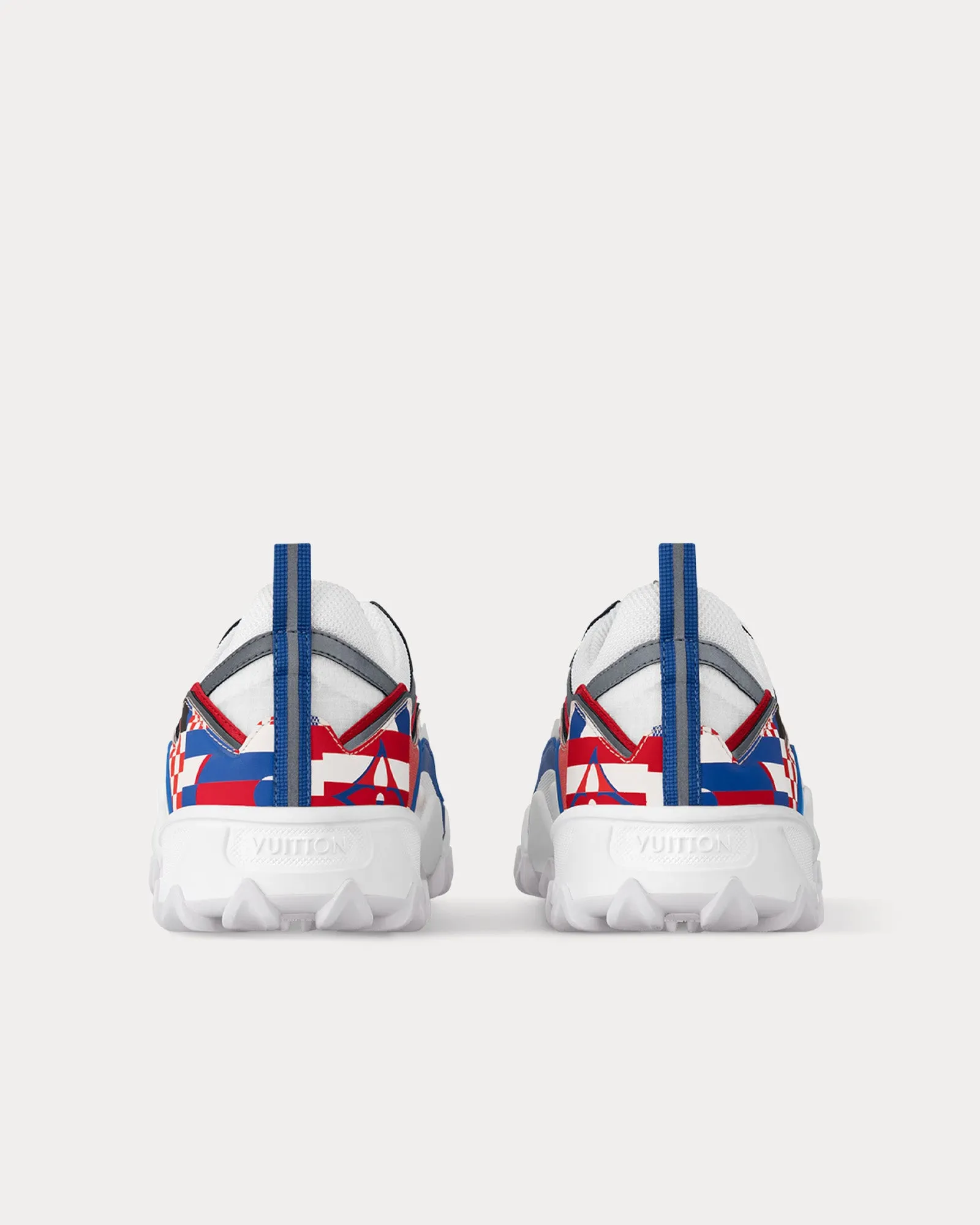LV Rush 'America's Cup' White / Navy Blue / Red Low Top Sneakers