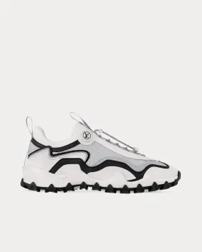 LV Rush Technical Mesh Black / White Low Top Sneakers