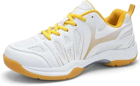 Men's Badminton Shoes Pickleball Tennis Court Trainer Breathable Anti-Slip for Racketball, Volleyball Sneakers