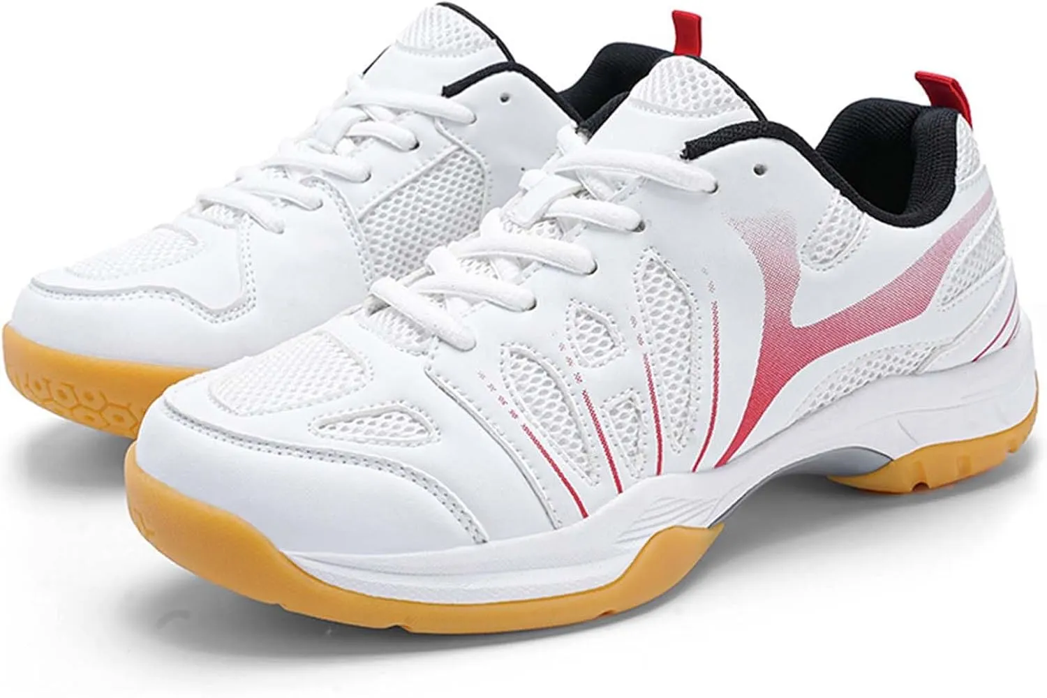 Men's Badminton Shoes Pickleball Tennis Court Trainer Breathable Anti-Slip for Racketball, Volleyball Sneakers