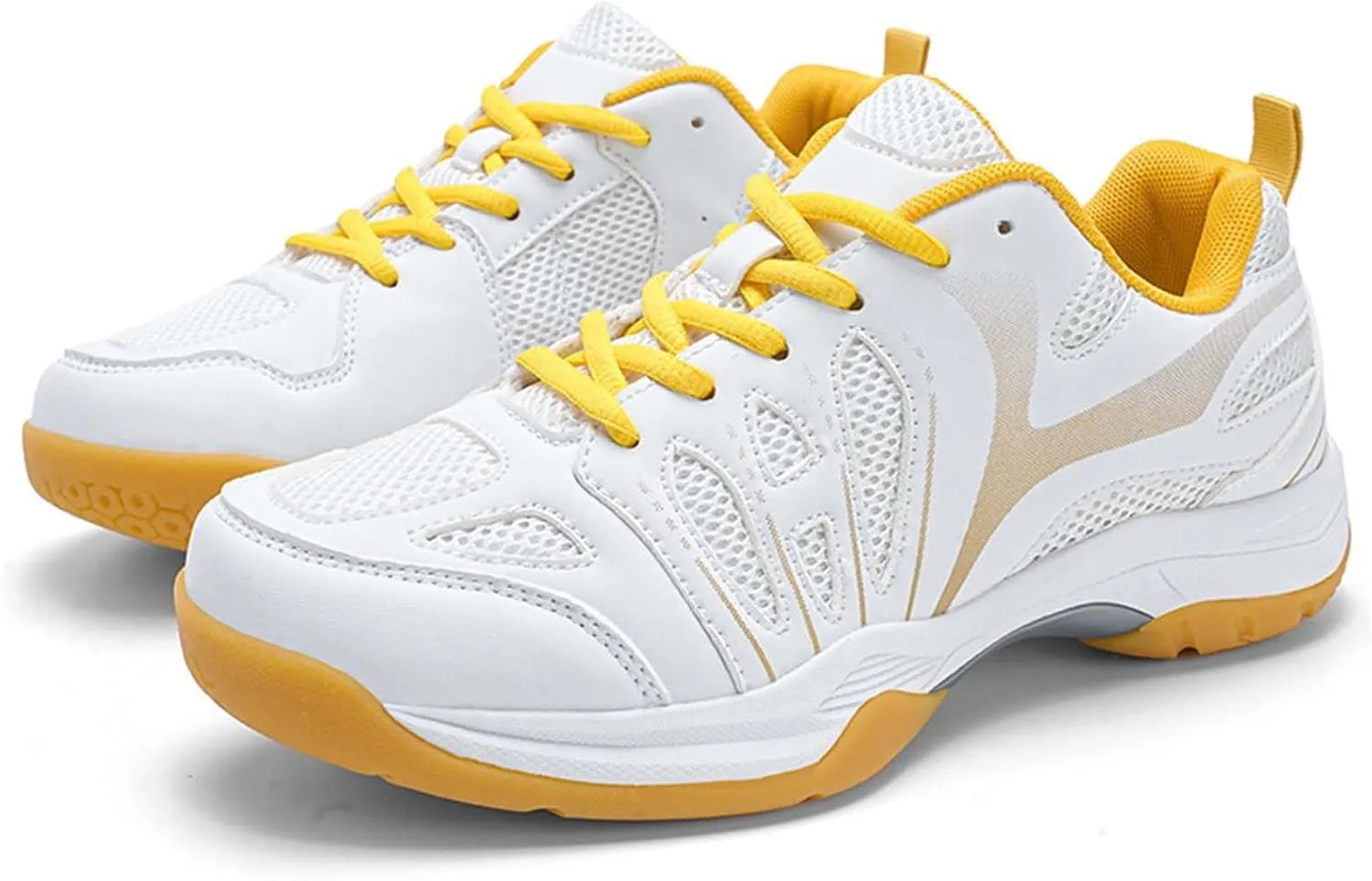 Men's Badminton Shoes Pickleball Tennis Court Trainer Breathable Anti-Slip for Racketball, Volleyball Sneakers