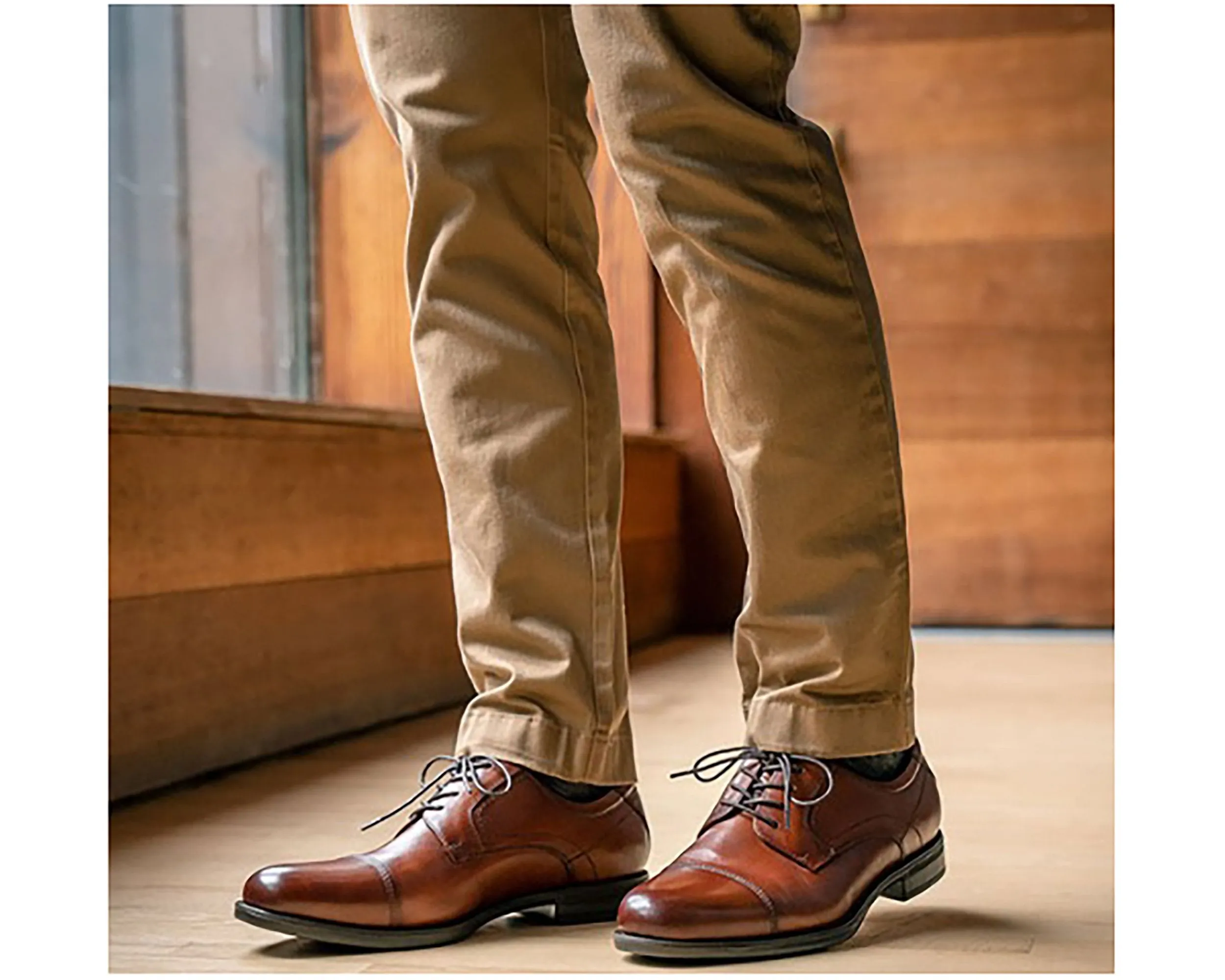 MEN`S MIDTOWN CAP TOE OXFORD