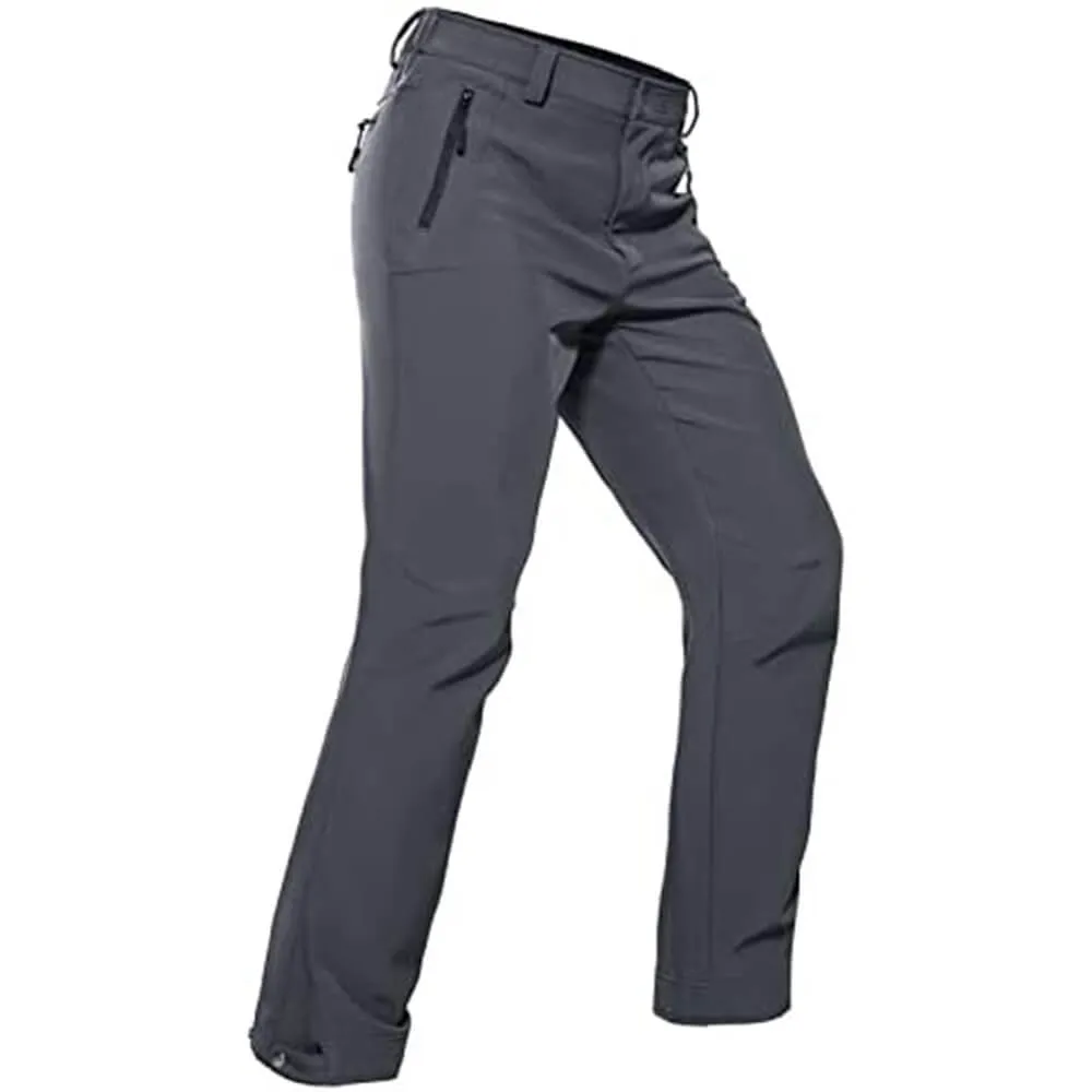 Men's Windproof Fleece-lined Hiking Pants 06