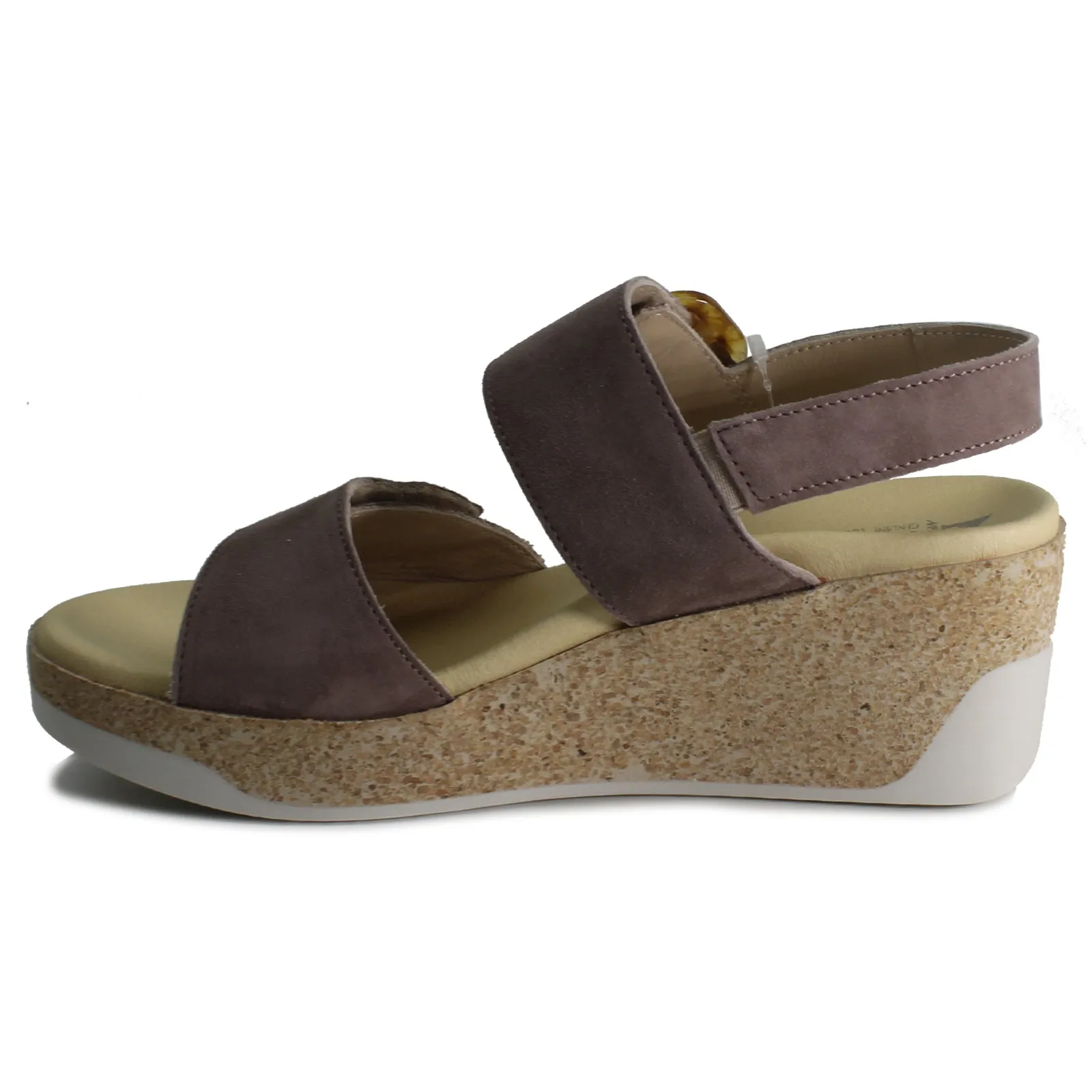 Mephisto Giulia Suede Women's Hook and loop Sandals - UK 4.5 - US 7 Women - EU 37
