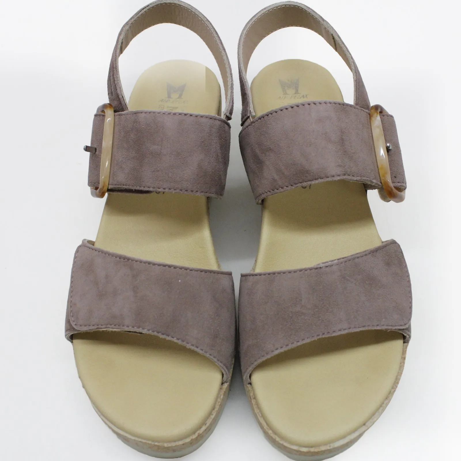 Mephisto Giulia Suede Women's Hook and loop Sandals - UK 4.5 - US 7 Women - EU 37