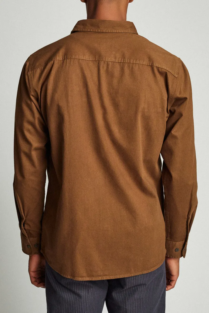 Olson L/S Woven - Bark