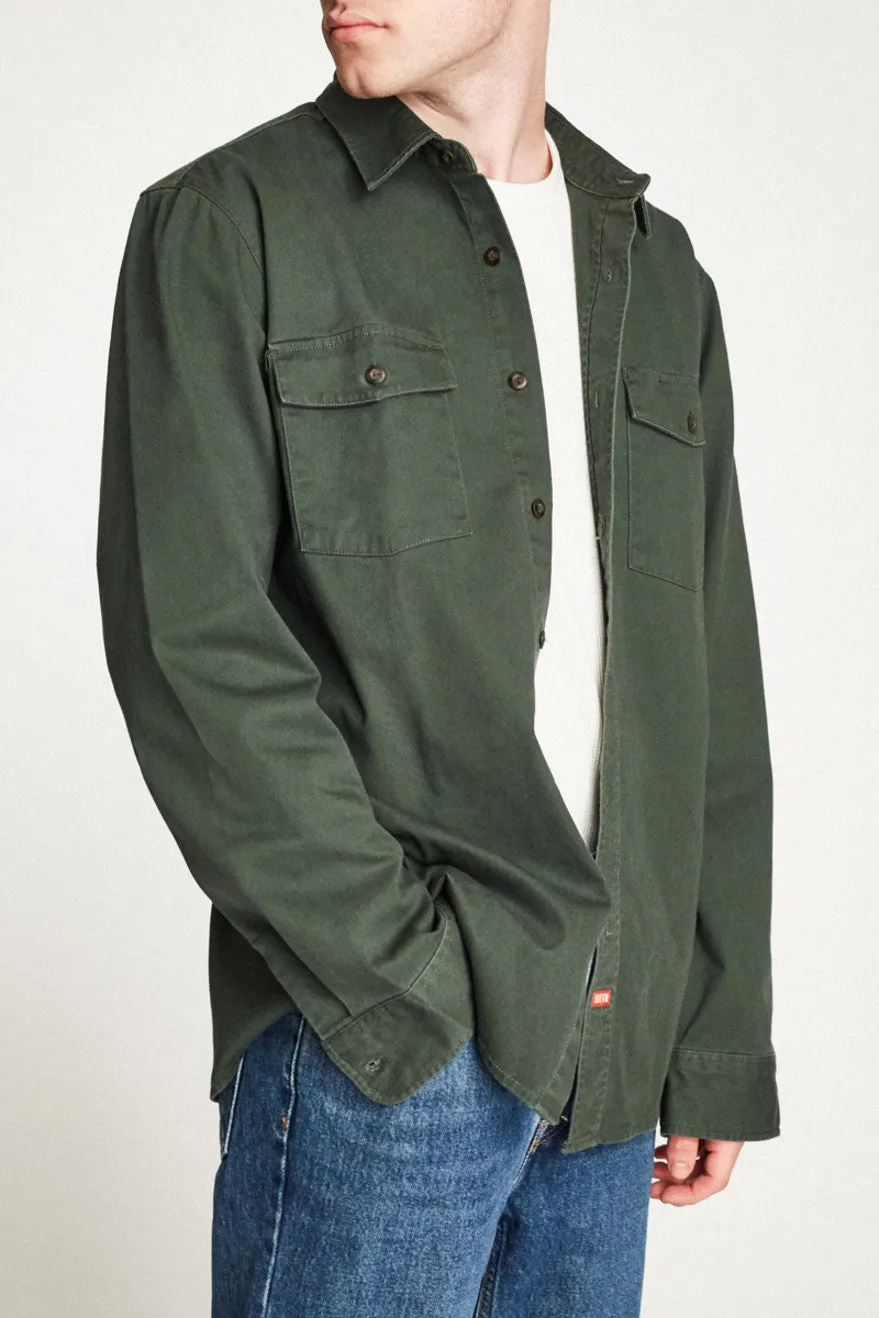 Olson L/S Woven - Pine