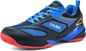 Pickleball Shoes for Mens Tennis Sneakers Non-Slip Lightweight Rubber Sole Breathable Court Shoes Volleyball Sport Trainer