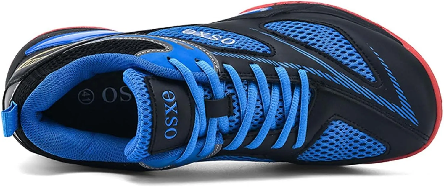 Pickleball Shoes for Mens Tennis Sneakers Non-Slip Lightweight Rubber Sole Breathable Court Shoes Volleyball Sport Trainer