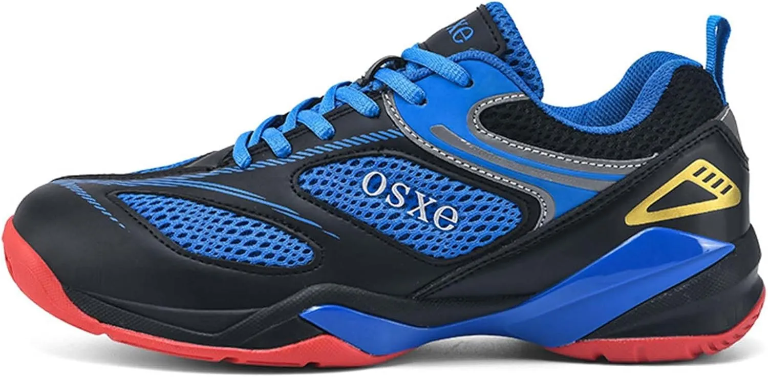 Pickleball Shoes for Mens Tennis Sneakers Non-Slip Lightweight Rubber Sole Breathable Court Shoes Volleyball Sport Trainer