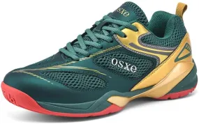 Pickleball Shoes for Mens Tennis Sneakers Non-Slip Lightweight Rubber Sole Breathable Court Shoes Volleyball Sport Trainer