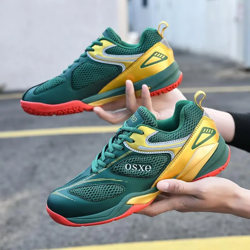 Pickleball Shoes for Mens Tennis Sneakers Non-Slip Lightweight Rubber Sole Breathable Court Shoes Volleyball Sport Trainer