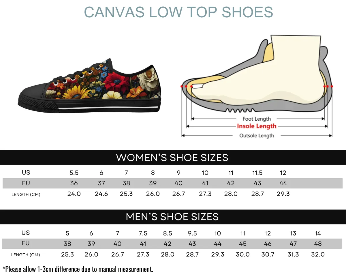 Prairie Bloom Low Tops