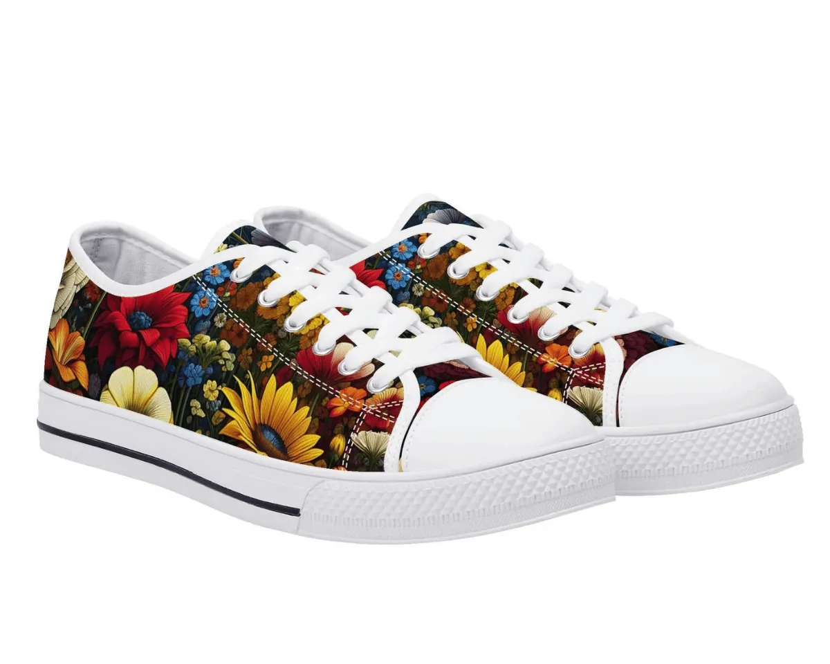 Prairie Bloom Low Tops