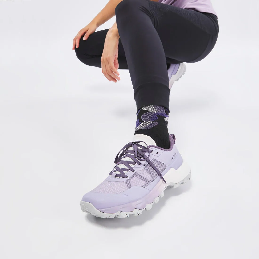 Quechua MH500 Light Women’s Hiking Shoes - Low - Purple