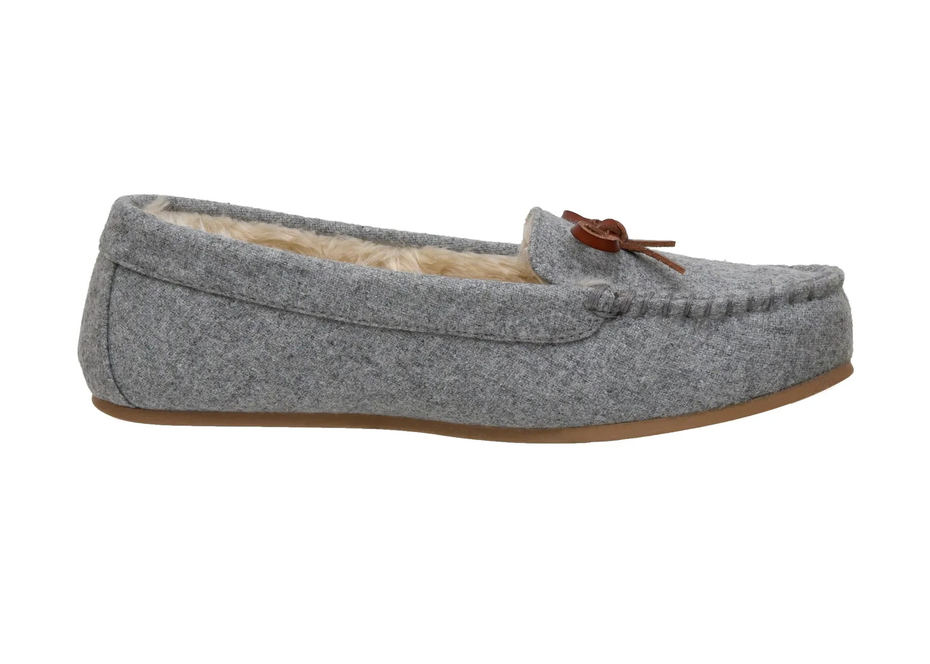 Sabina Cozy Moccasin Slipper