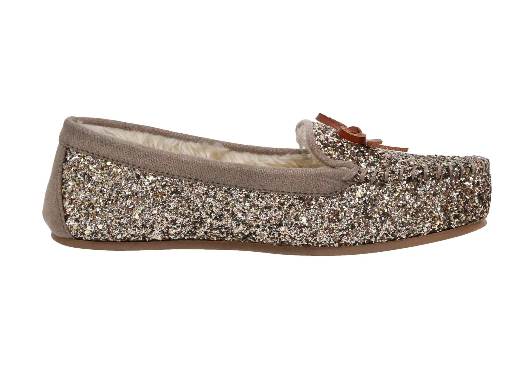 Sabina Cozy Moccasin Slipper