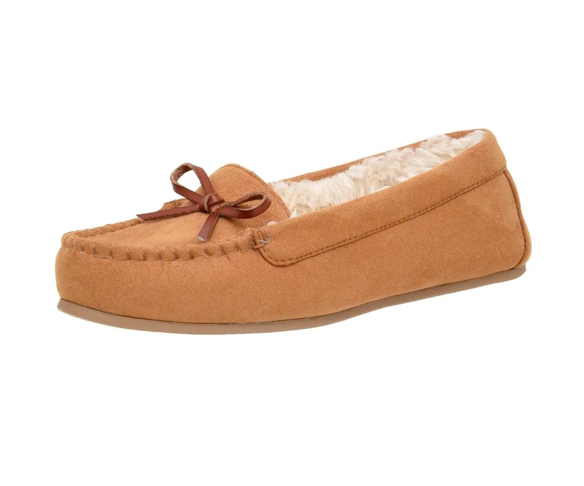 Sabina Cozy Moccasin Slipper