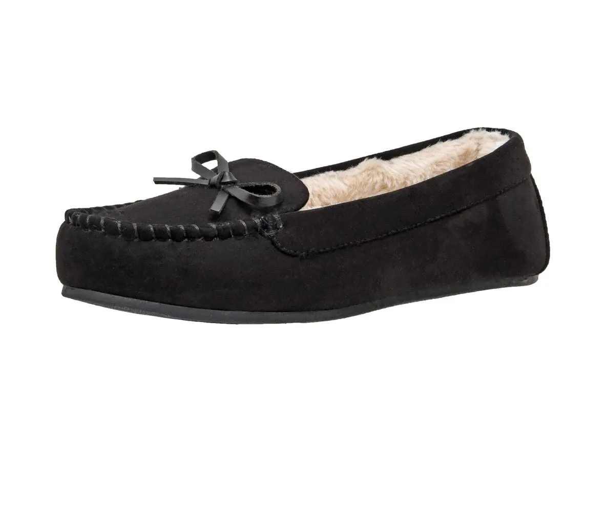 Sabina Cozy Moccasin Slipper