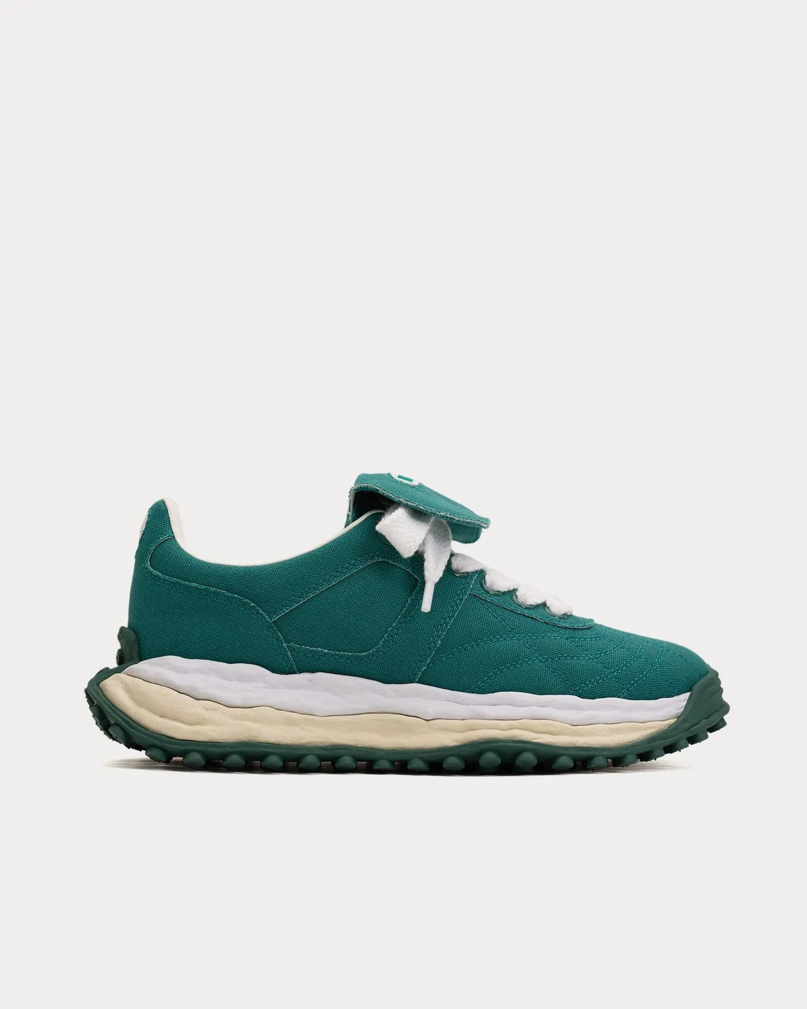 Scott  OG Sole Canvas Green Low Top Sneakers