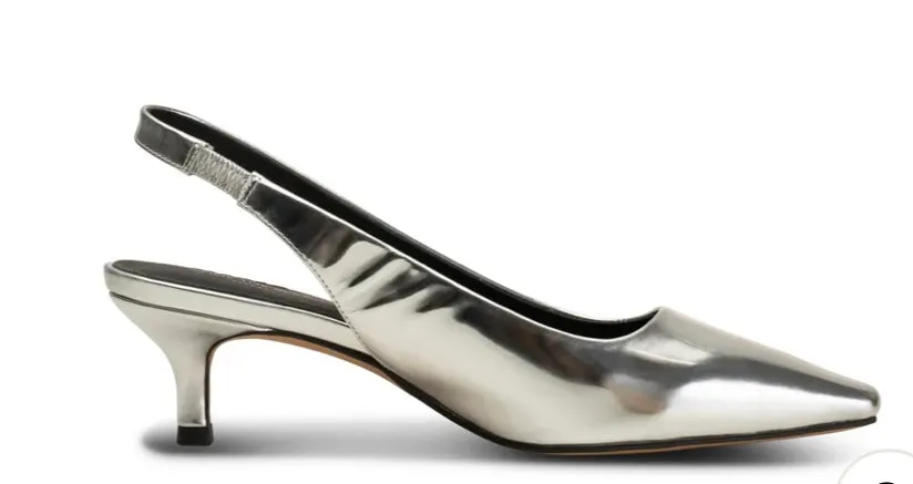 Shoe The Bear Stb2279 Maxine Slingback Metallic