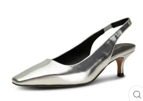 Shoe The Bear Stb2279 Maxine Slingback Metallic