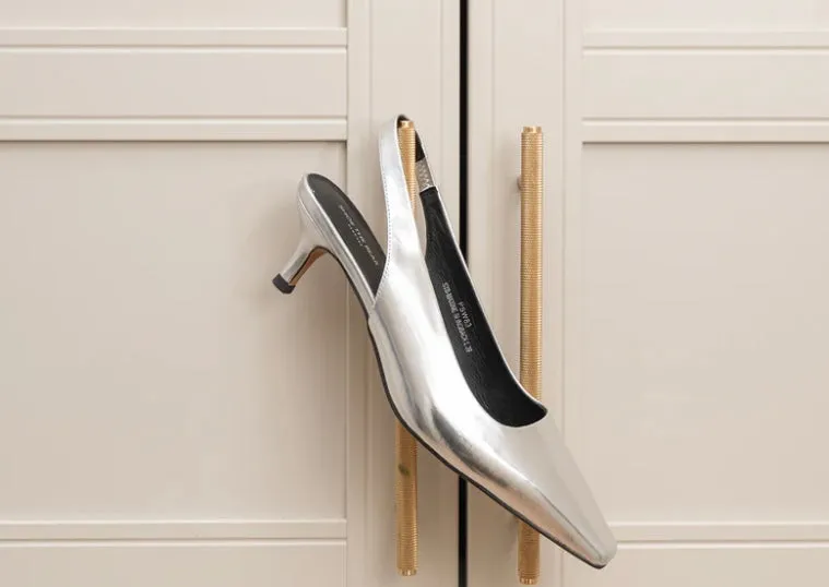 Shoe The Bear Stb2279 Maxine Slingback Metallic