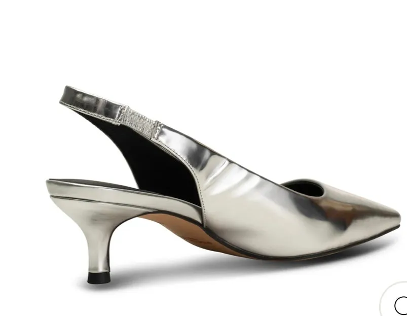 Shoe The Bear Stb2279 Maxine Slingback Metallic