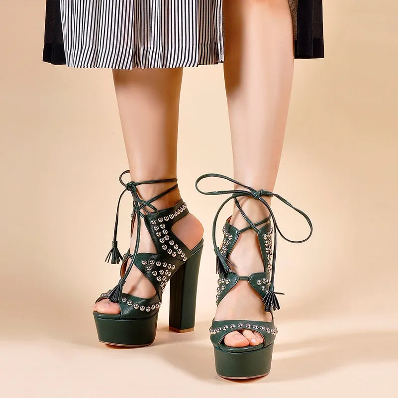 Simply Easy Going Girls Heeled Sandal