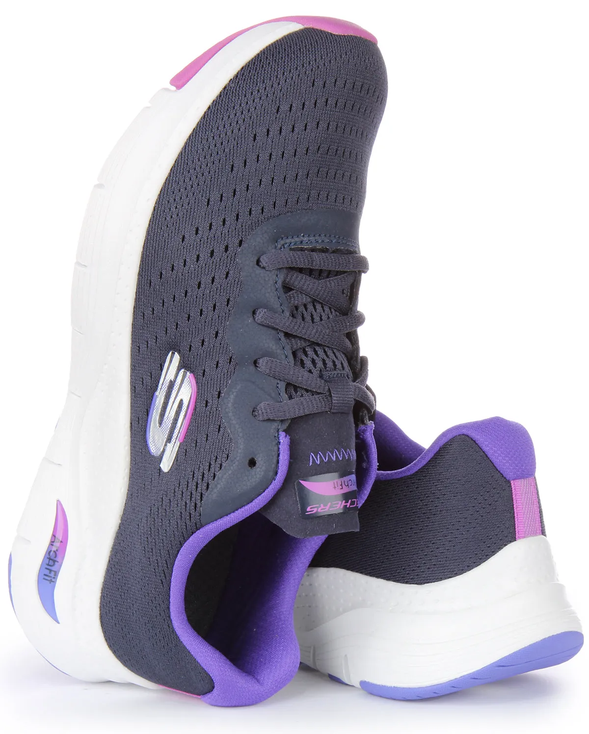 Skechers Arch Fit Infit In Navy Multi For Women