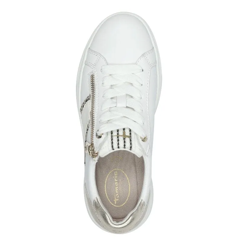 Tamaris Womens Beige Comfort Trainer 8-83716-44