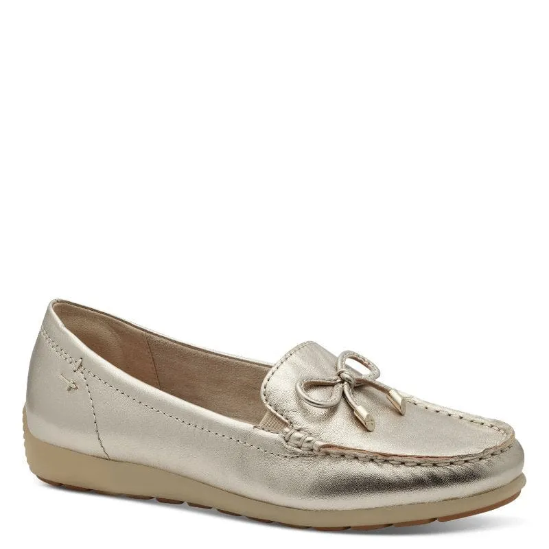 Tamaris Womens Gold Comfort Loafer 8-84600-44