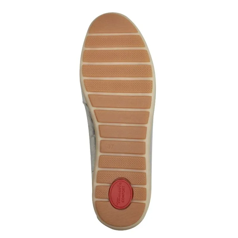 Tamaris Womens Gold Comfort Loafer 8-84600-44