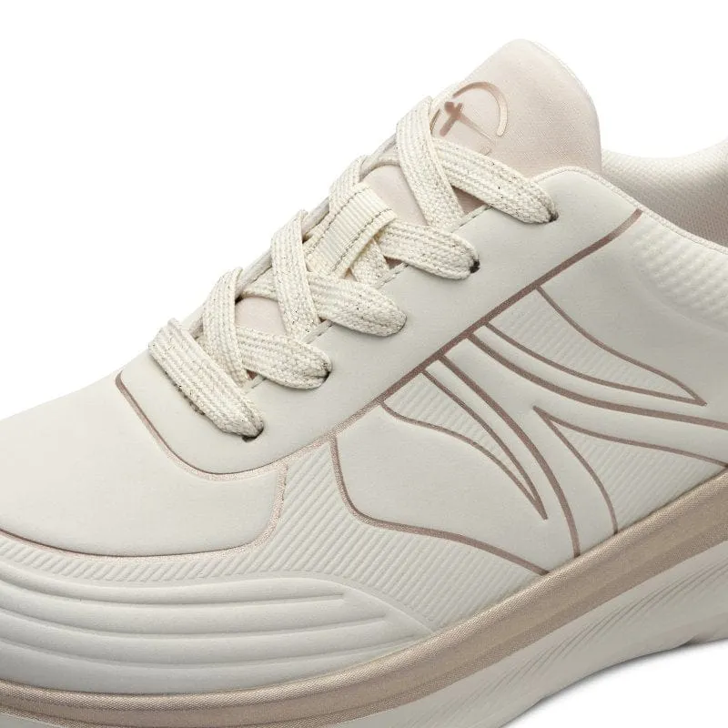 Tamaris Womens Off white Comfort Trainer 8-83723-44