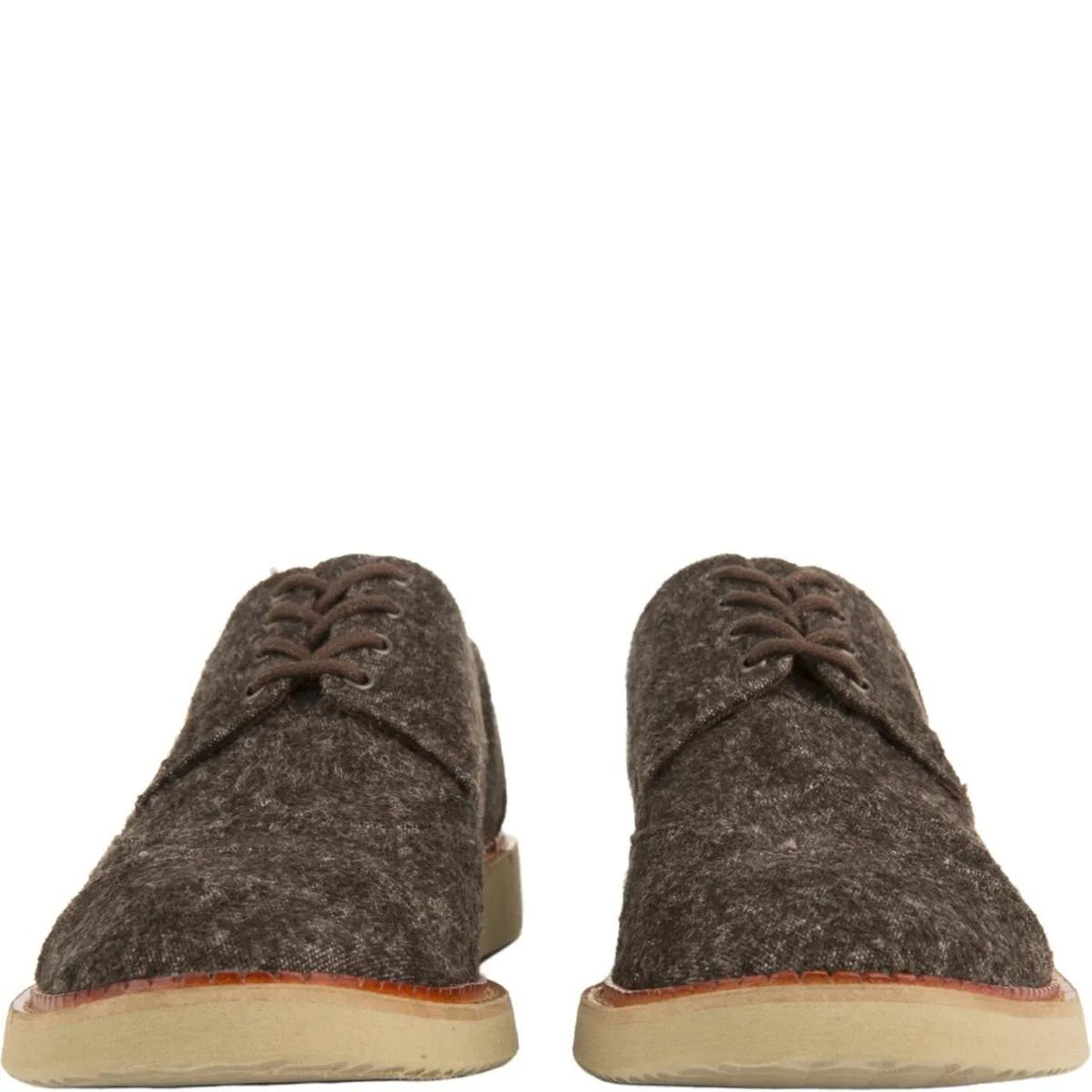 Toms Brogue Brown Marled Oxfords Brown