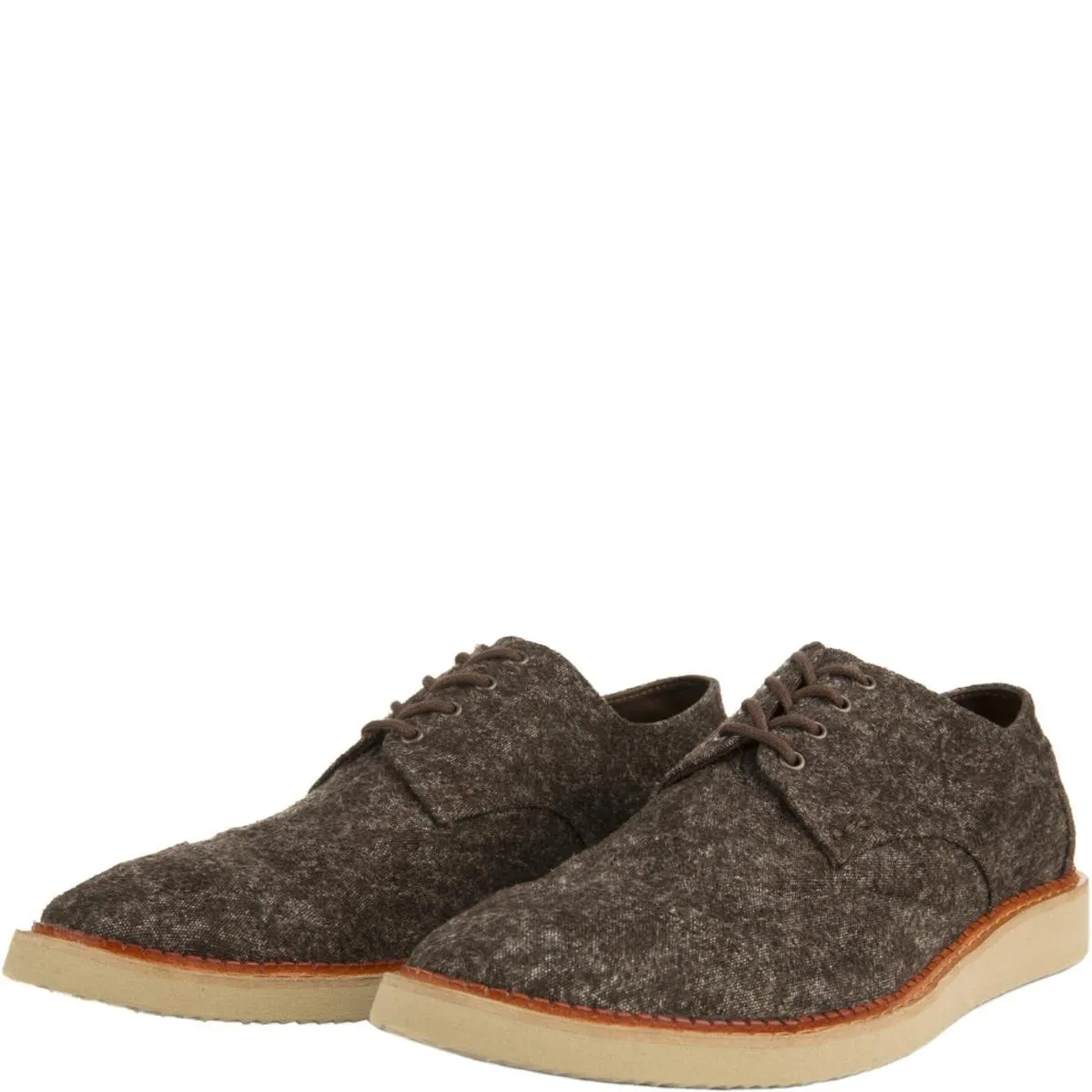 Toms Brogue Brown Marled Oxfords Brown