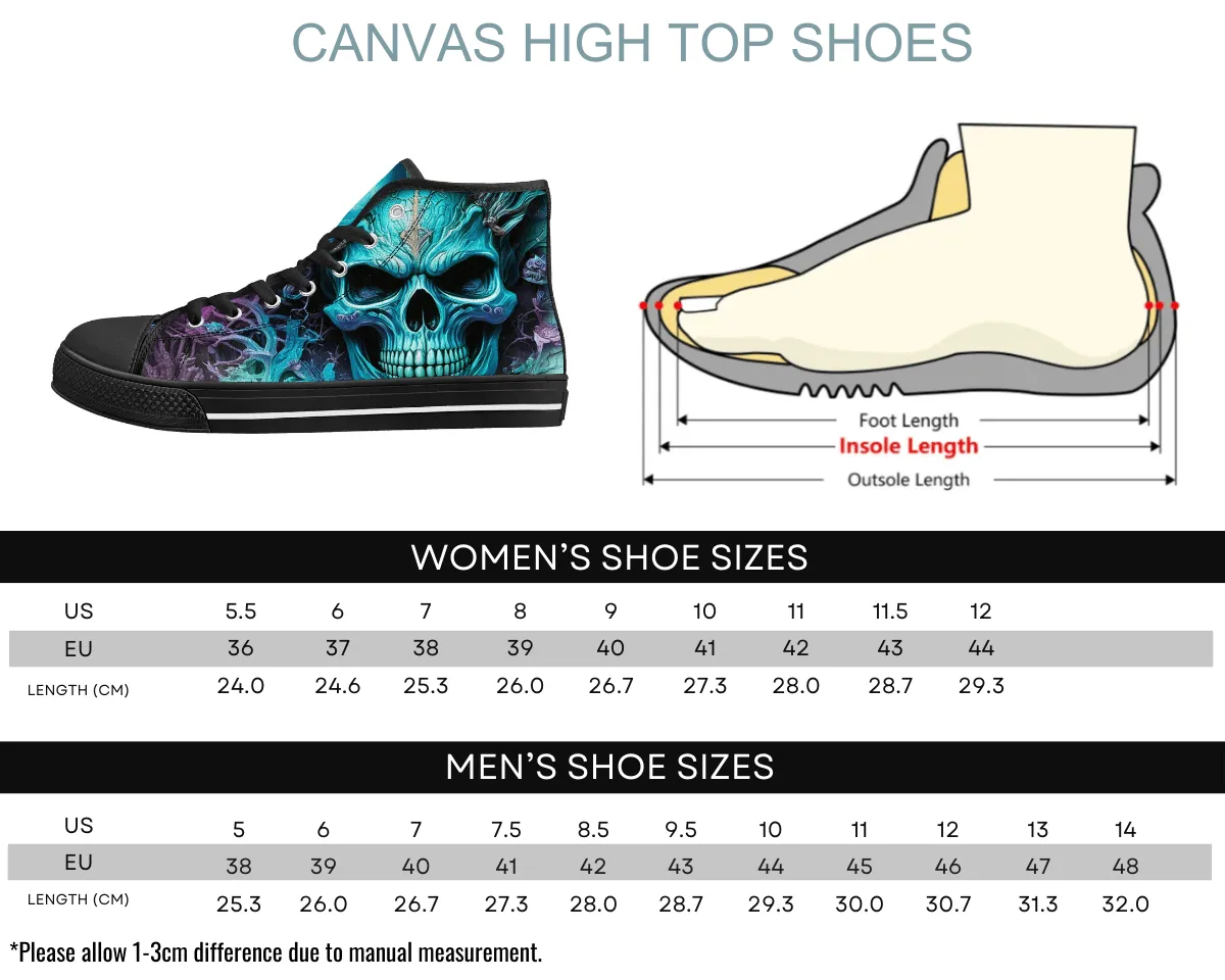 Twilight Skull High Tops