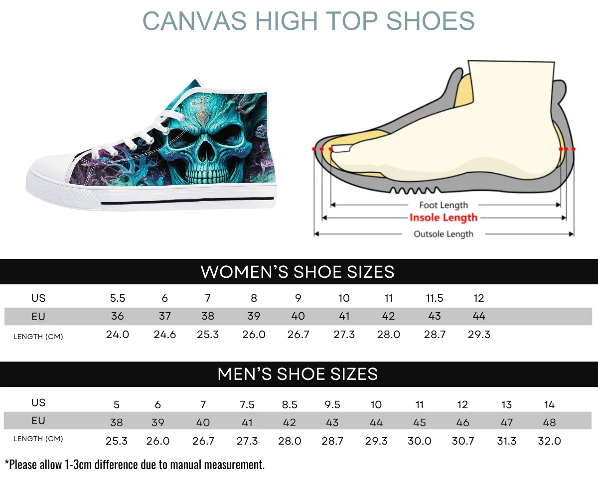 Twilight Skull High Tops