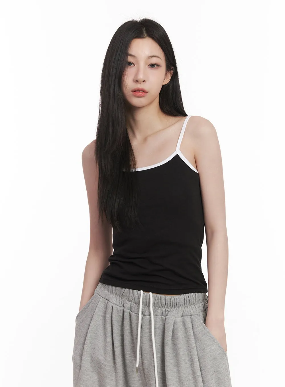 Two-Tone Cami Top CM517