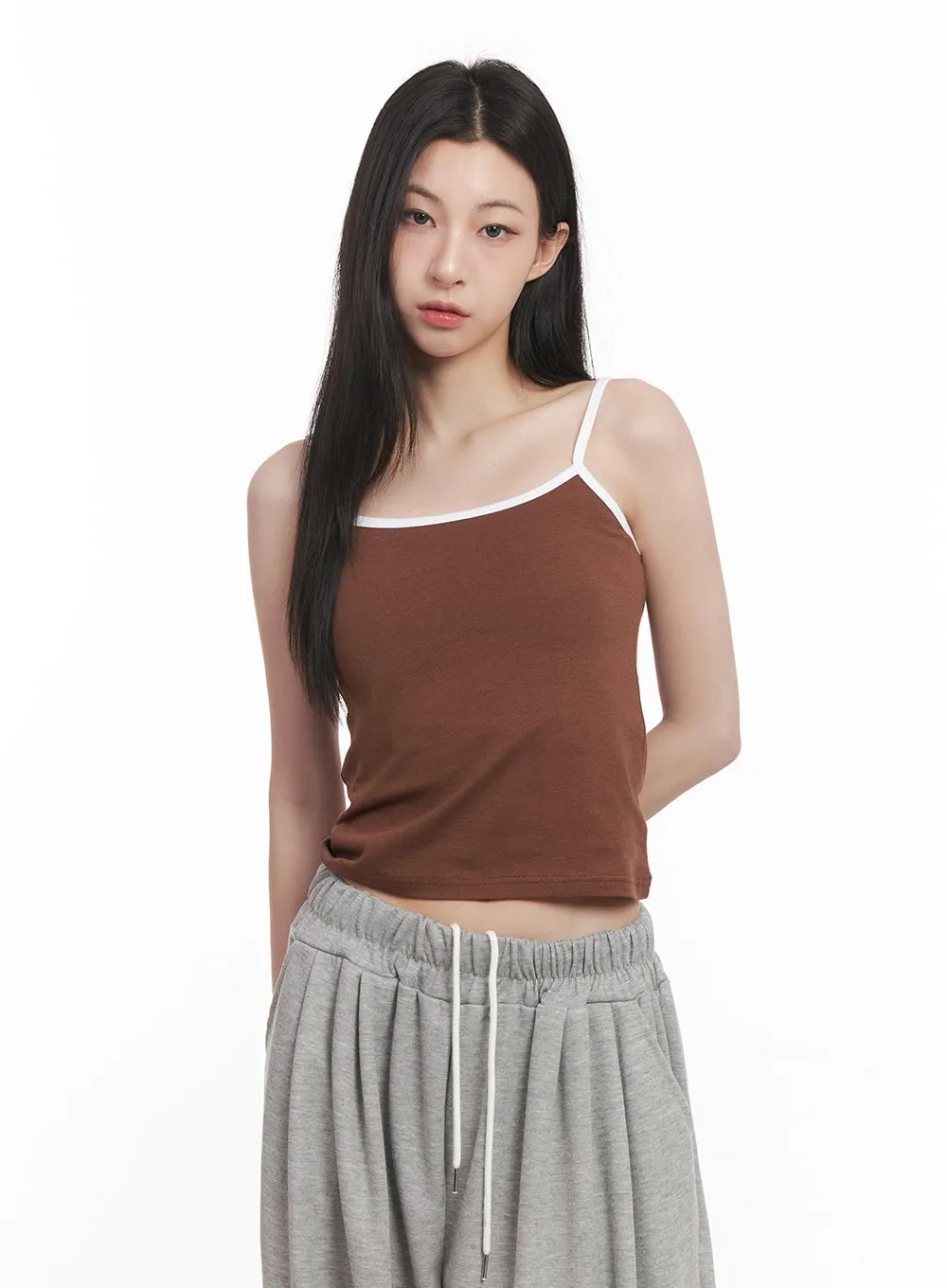 Two-Tone Cami Top CM517