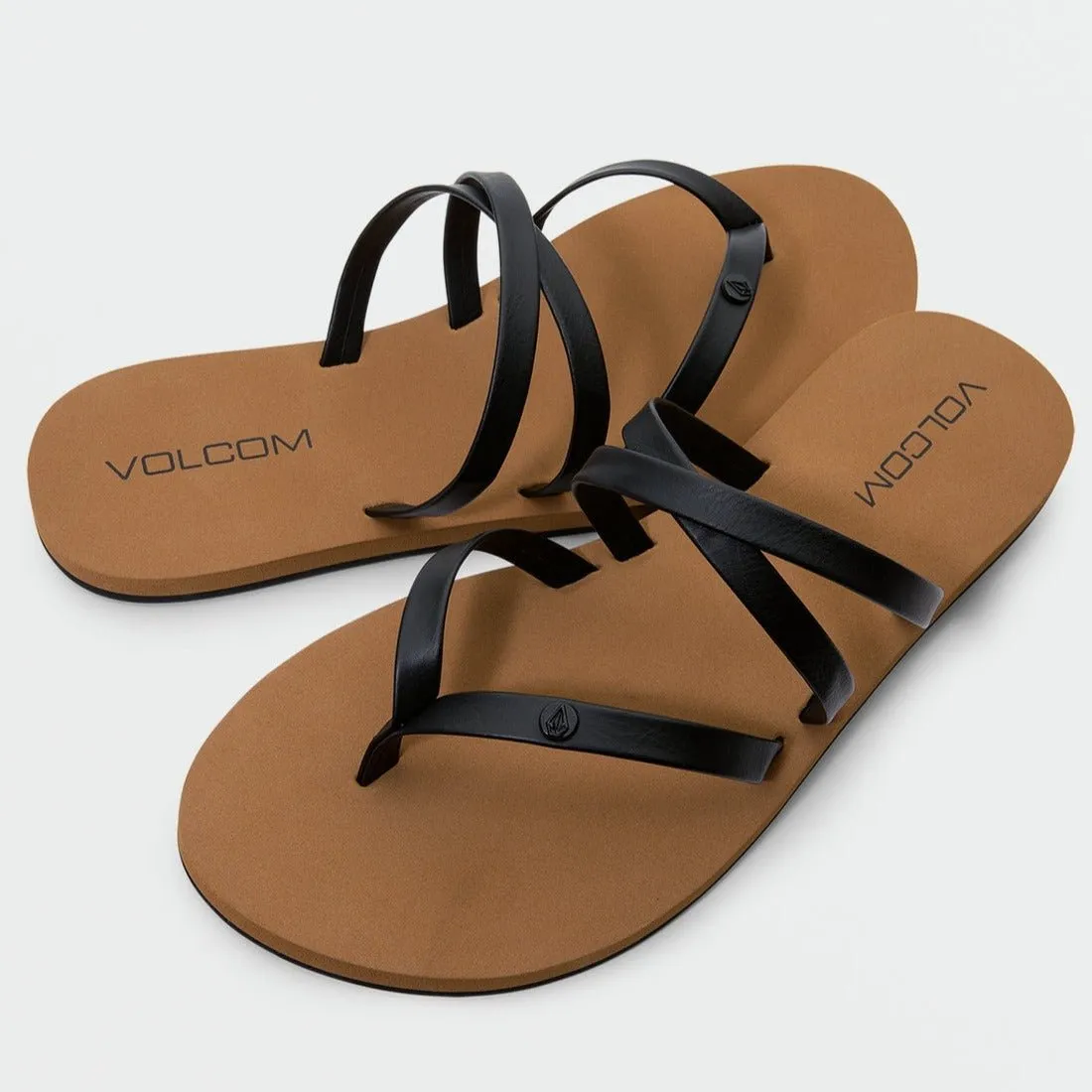 Volcom "Easy Breezy II" Women's Sandals - Black